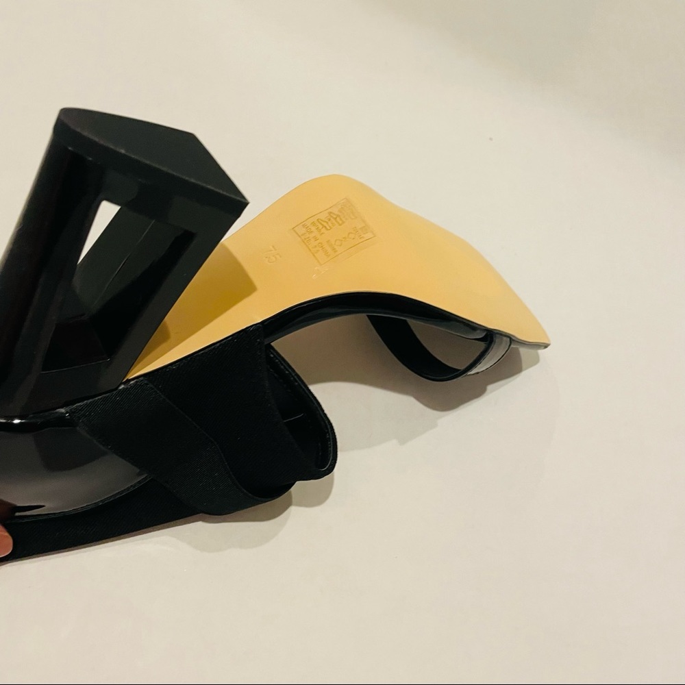 AZALEA WANG - Chunky Heel Sandals Bootie Black - Picture 15 of 16